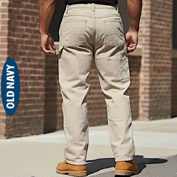 NEW 90's Men’s Original Straight Built-In Flex Carpenter Jeans Size 36x30 RARE‼️ - Picture 2 of 10